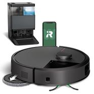 Aspirador Robô IROBOT Roomba Plus 505 Combo + Base Autowash (Autonomia: 180 min – Preto)