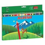 Estojo de cartão 30 lápis de cor Alpino