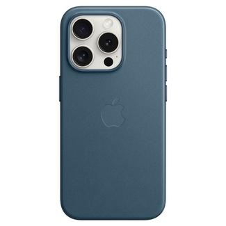 Capa APPLE iPhone 15 Pro FineWoven com MagSafe Azul Pacífico