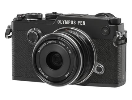 Olympus PEN-F (Preto) + M. Zuiko Digital 17mm f/1.8 (Preto)