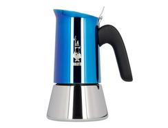 Cafeteira Italiana BIALETTI New Venus 4 Kopjes Azul Aço Inoxidável 200 Ml
