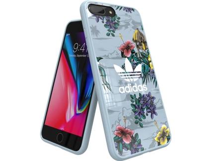 Capa ADIDAS Floral iPhone 6 Plus, 6s Plus, 7 Plus, 8 Plus Multicor