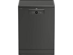 Máquina de Lavar Loiça BEKO Cornerintense BDFN26430GC (14 conjuntos – 60 cm – Cinzento Escuro)