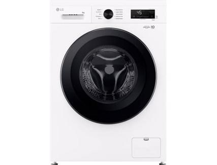 Máquina de Lavar Roupa LG F4X1009NWK (9 kg – 1400 rpm – Branco)