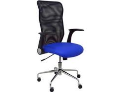 Cadeira Operativa PYC Minaya Azul (Braços Ajustáveis -Rede)