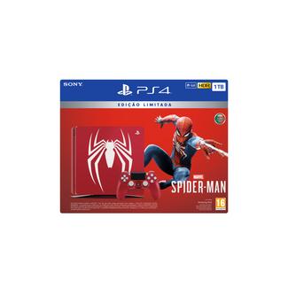 Consola Playstation 4 1TB + Marvel’s Spider-Man (Edição Limitada)