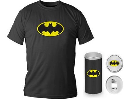 T-Shirt DC COMICS Logotipo Batman Preta XL