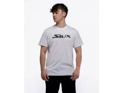 T-shirt para Homem SIUX Zemper Branco para Padel (Tam: M)