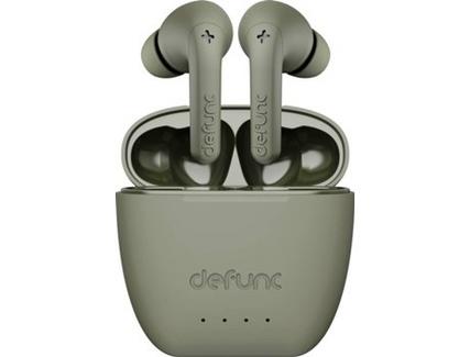 Auriculares Bluetooth True Wireless DEFUNC Mute (In Ear – Verde)