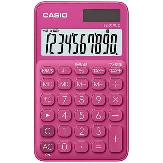 Casio SL-310UC-RD Bolso Calculadora básica Vermelho calculadora