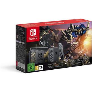 Consola Nintendo Switch V2 (Monster Hunter Rise Edition – 32 GB)
