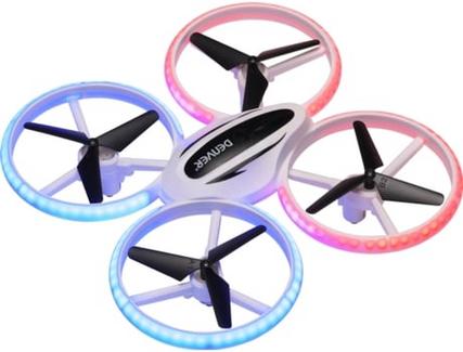Mini Drone DENVER DRO-200 (Autonomia: Até 7 min – Preto)