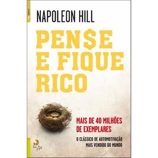 Livro Pense e Fique Rico de Napoleon Hill