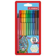STABILO – Estojo com 10 Marcadores Premium Pen 68 – Multicolor