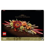 LEGO Icons Peça de Centro de Flores Secas Kit de construção para os amantes de flores -crie um artigo de decoração para casa