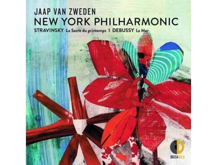 CD Jaap van Zweden/New York Philharmonic – Stravinsky Le Sacre du Printemps, Debussy – La Mer (LP2 + 1CD)