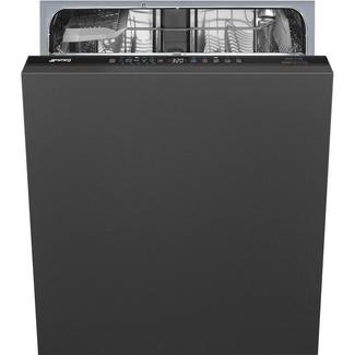 Máquina de Lavar Loiça Encastre SMEG STL232CL (13 Conjuntos – 59.8 cm – Painel Preto)