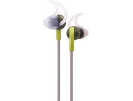 Auriculares com Fio EASYMOBILE ACTION BASS SPORT (In Ear – Microfone – Atende Chamadas – Verde)