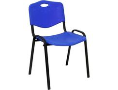 Pack de 2 Cadeiras de Visitante PIQUERAS Y CRESPO Robledo Azul (PVC)