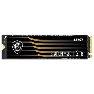 MSI Spatium M480 M.2 2TB PCIe Gen4 x4 NVMe 1.4