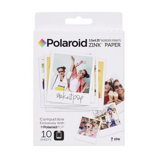Papel Fotográfico Polaroid 3.5×4.25′ Premium ZINK 10 folhas