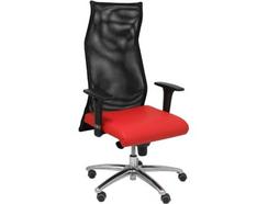 Cadeira Executiva PYC Sahuco Vermelho (Braços Ajustáveis -Rede)