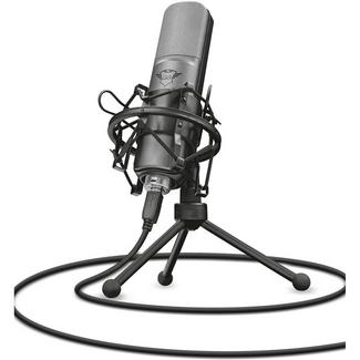 Microfone TRUST GXT 242 Lance Streaming (Com cabo – Preto)