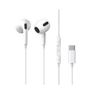 Baseus Auriculares c/ Fios C17 Brancos