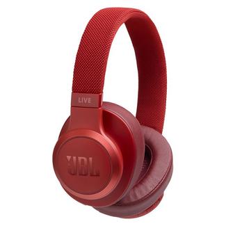 Auscultadores Bluetooth JBL LIVE 500 (On Ear – Microfone – Atende Chamadas – Vermelho)
