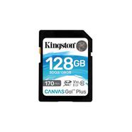 Cartão de Memória SD KINGSTON Canvas Go Plus (128 GB – 170 MB/s)
