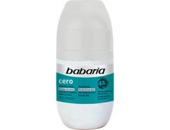 Desodorizante Roll-on BABARIA Zero Peles Sensíveis (50 ml)