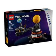 LEGO Technic Planeta Terra e Lua em Órbita
