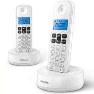 Telefone Fixo Philips D1612W/34 Branco