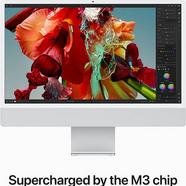 Apple – iMac 4.5K 24” 2023 M3 8-core GPU 10-Core 8GB 256GB SSD – Prateado