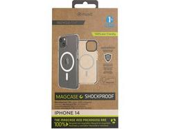 Capa para iPhone 14 MUVIT MFC Recycled ShockProof 3M Transparente
