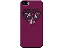 Capa LIU.JO Hard Case iPhone 5, 5s, SE Rosa