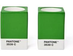 Suporte Velas BEBLAU Copenhagen Design Pantone 3539 C (8 x 5.5 x 5.5 cm – Green)
