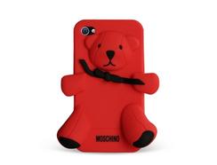 Capa MOSCHINO Bear Gennarino iPhone 4, 4s Vermelho