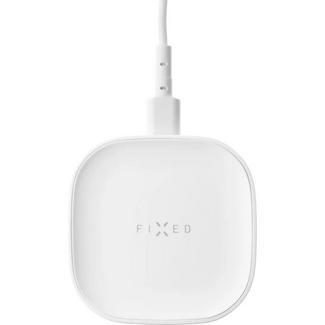 Carregador Sem Fios FIXED PodsPad para Auriculares TWS – Branco