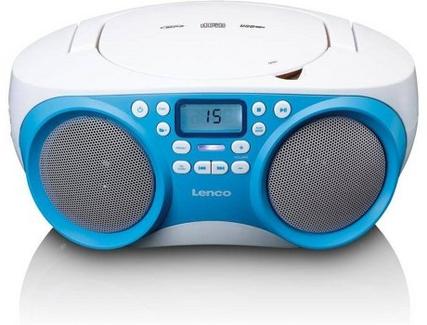 Rádio Portátil LENCO SCD 301 (Azul – 13 W)