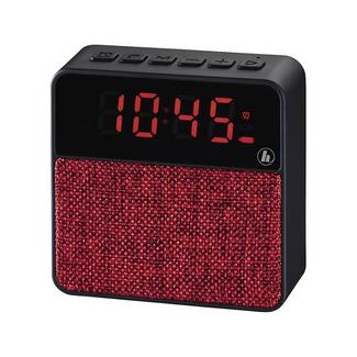 Rádio Despertador HAMA 173168 (Vermelho – Digital – Função Snooze – Pilhas e Bateria)