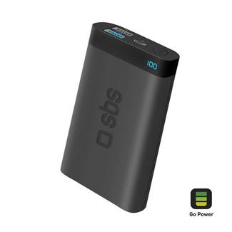 Powerbank SBS Pocket Line (8000 mAh – 2 USB – 1 MicroUSB – Preto)