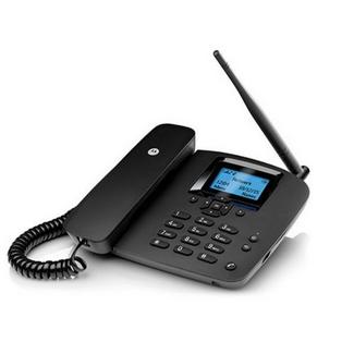 Telefone Com Fio Wireless Motorola FW200L – Preto
