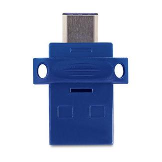 Pen USB VERBATIM Dual (32 GB – USB 3.0 – Preto)