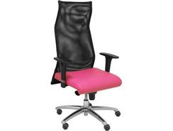 Cadeira Executiva PYC Sahuco Rosa (Braços Ajustáveis -Rede)