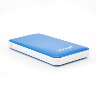 Caixa HDD Tooq 2.5″ SATA (9,5mm) UASP Tool Less – USB 3.1 Gen 1 Azul