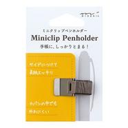 Mini Clip Porta-Caneta esferográfica Midori Preto