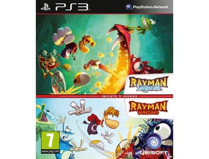 Jogo PS3 Rayman Legends + Rayman Origins