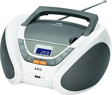 Rádio BOOMBOX CD/USB AEG SR-4358 Branco