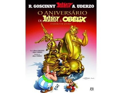 Livro O Aniversário de Astérix e Obélix Vol. 34 de René Goscinny e Albert Uderzo